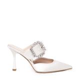 Mules Alena in satin ALENA RASOBIANCO GIULIANO GALIANO 