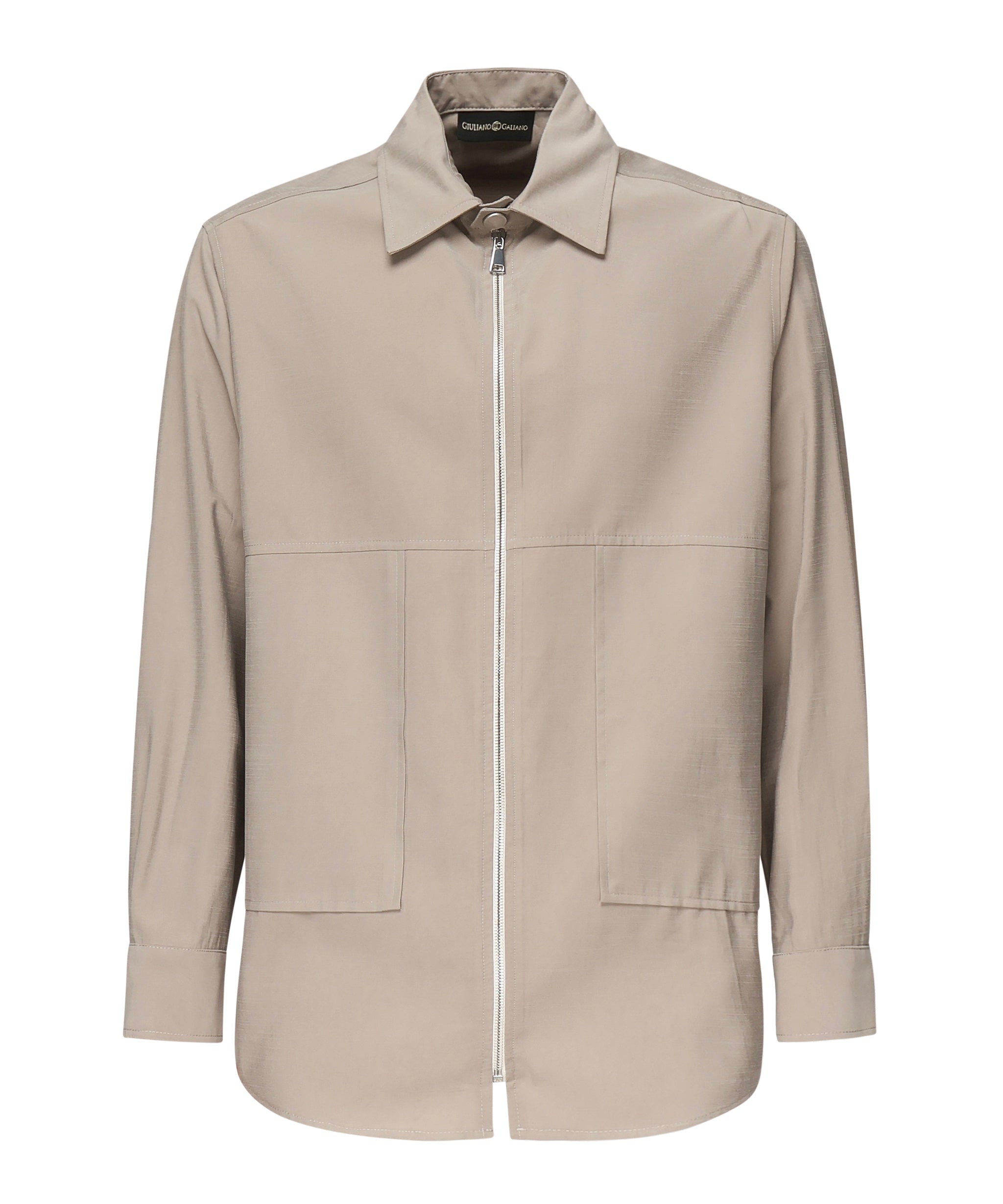 Camicia Horse con zip HORSE BEIGE GIULIANO GALIANO 