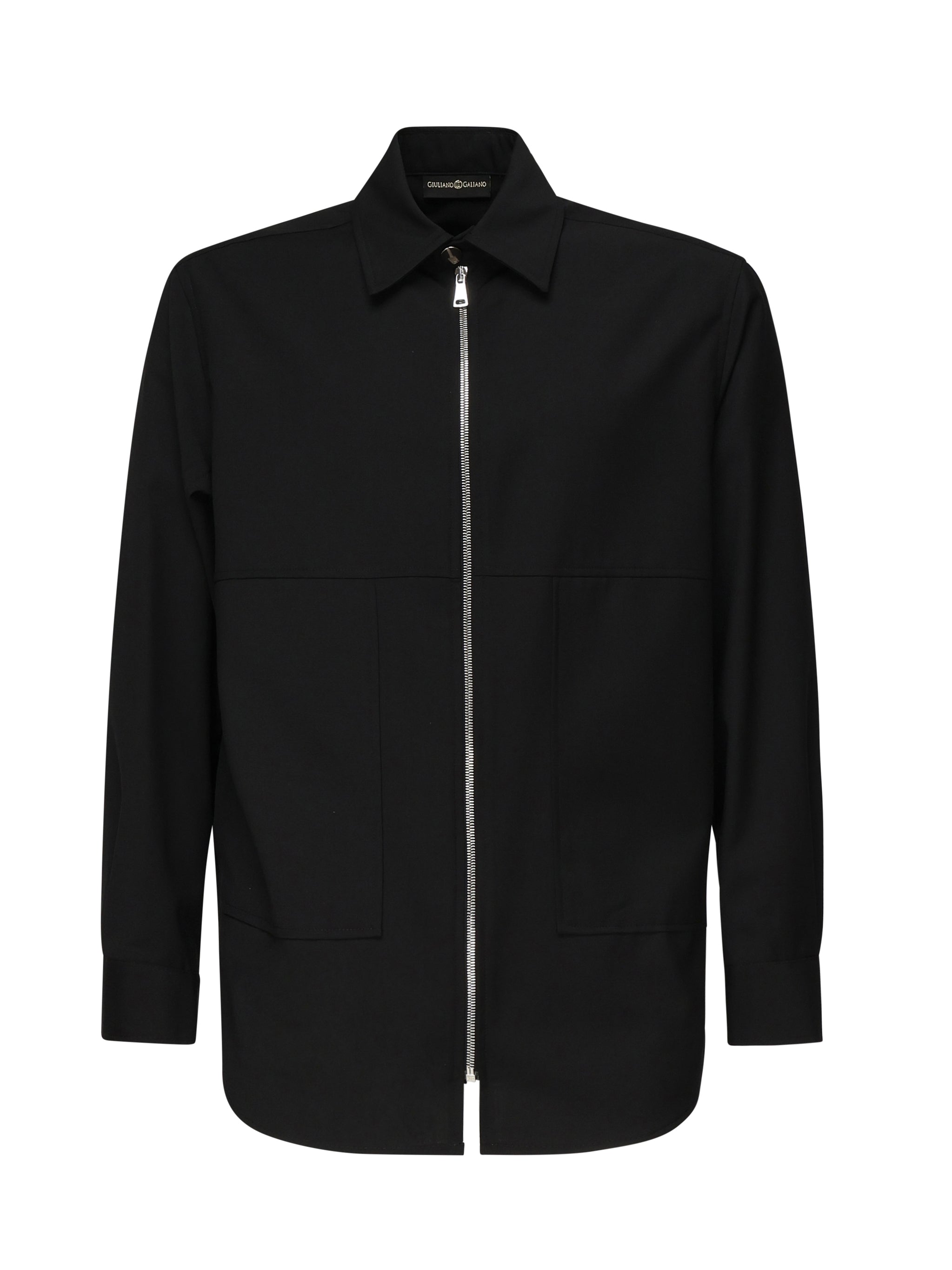 Camicia Horse con zip HORSE NERO GIULIANO GALIANO 