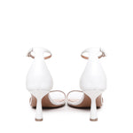 Sandali Lina in pelle LINA70 NAPPA GLAMOURBIANCO GIULIANO GALIANO 