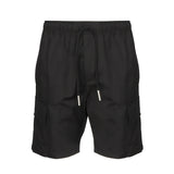 Shorts Mastyf in misto lino e cotone MASTYF -NERO GIULIANO GALIANO 