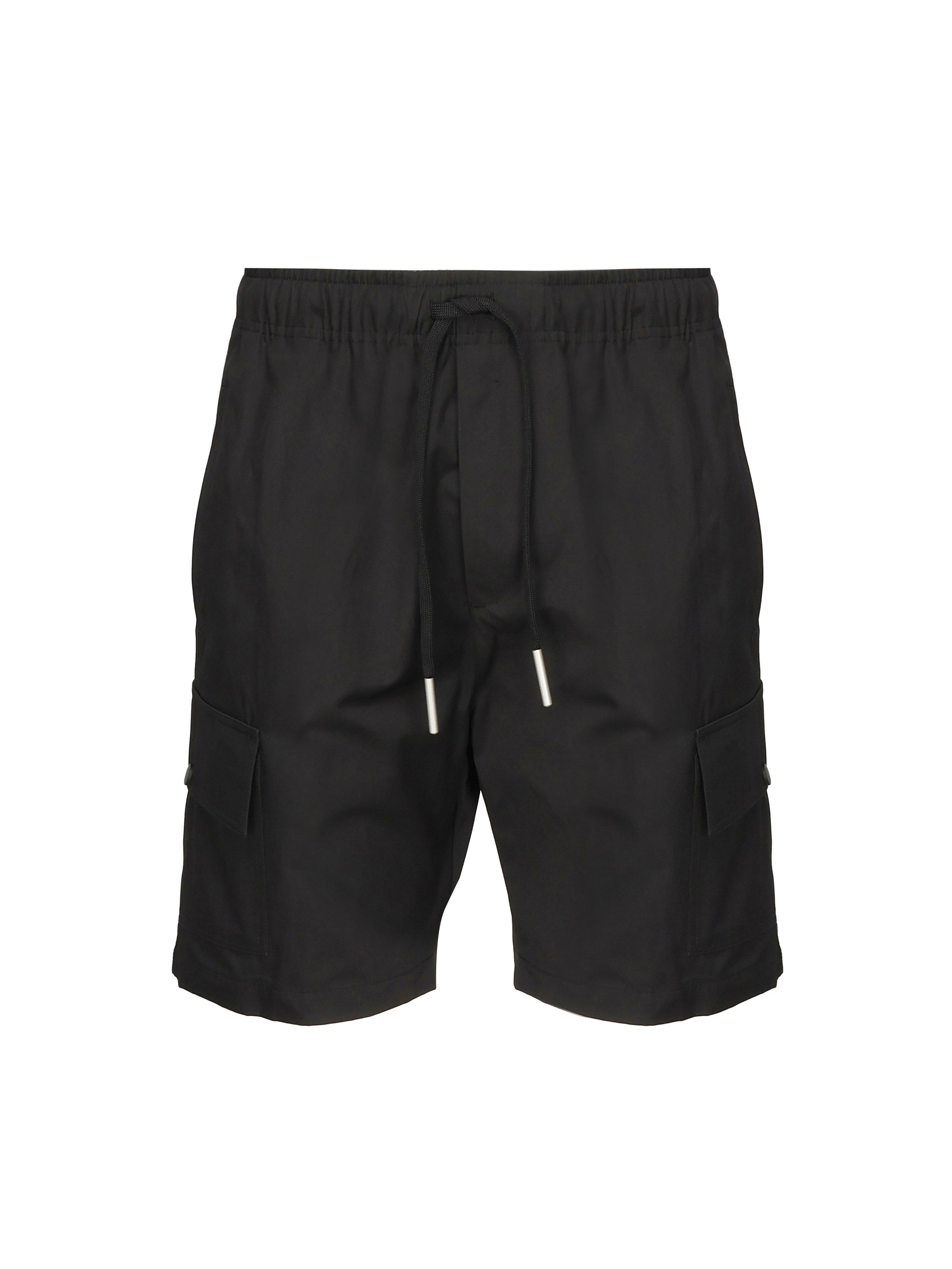 Shorts Mastyf in misto lino e cotone MASTYF -NERO GIULIANO GALIANO 