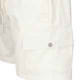 Shorts Mastyf in misto lino e cotone MASTYF -PANNA GIULIANO GALIANO 