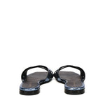 Sandali piatti Miryam<BR/> MIRYAM RETTILE JEANS GIULIANO GALIANO 