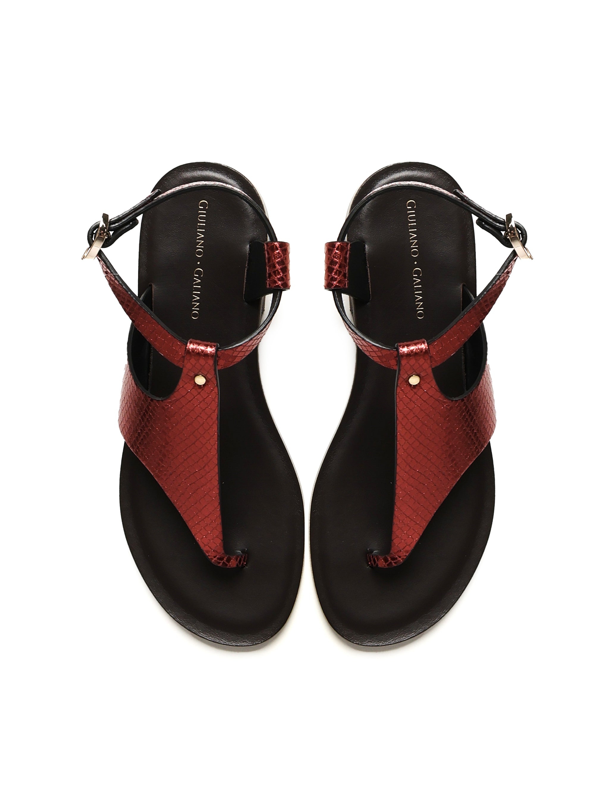 Sandali Sissy SISSY RETTIL BORDEAUX GIULIANO GALIANO 