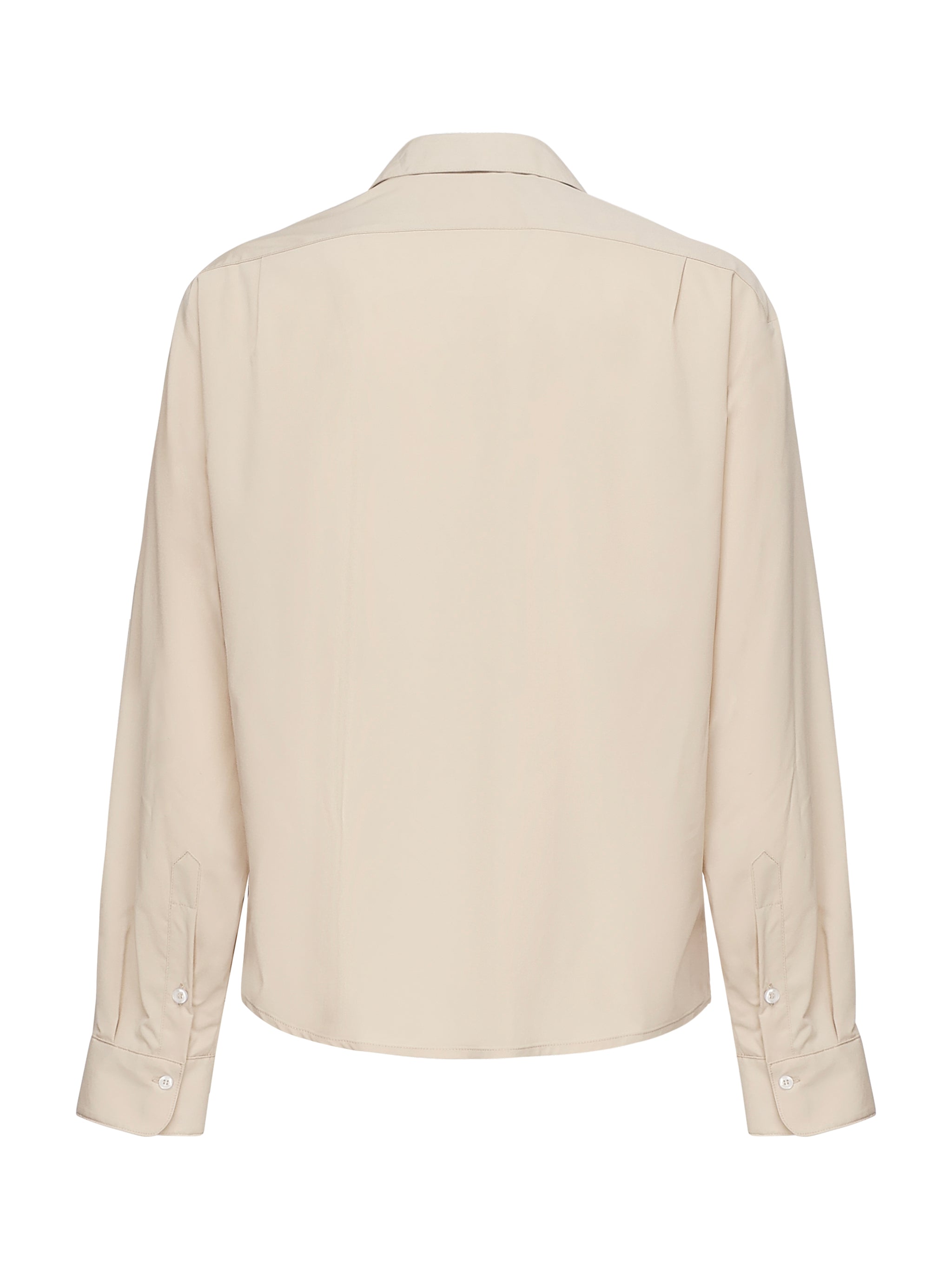 Camicia Wolf con tasca sul petto WOLF -BEIGE GIULIANO GALIANO 
