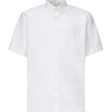 Camicia con logo ricamato BM611CG1ZF 100 GIVENCHY 