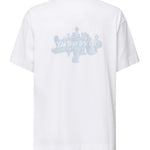 T-shirt con logo stampa frontale <BR/> BM71MG3YPL 100 GIVENCHY 