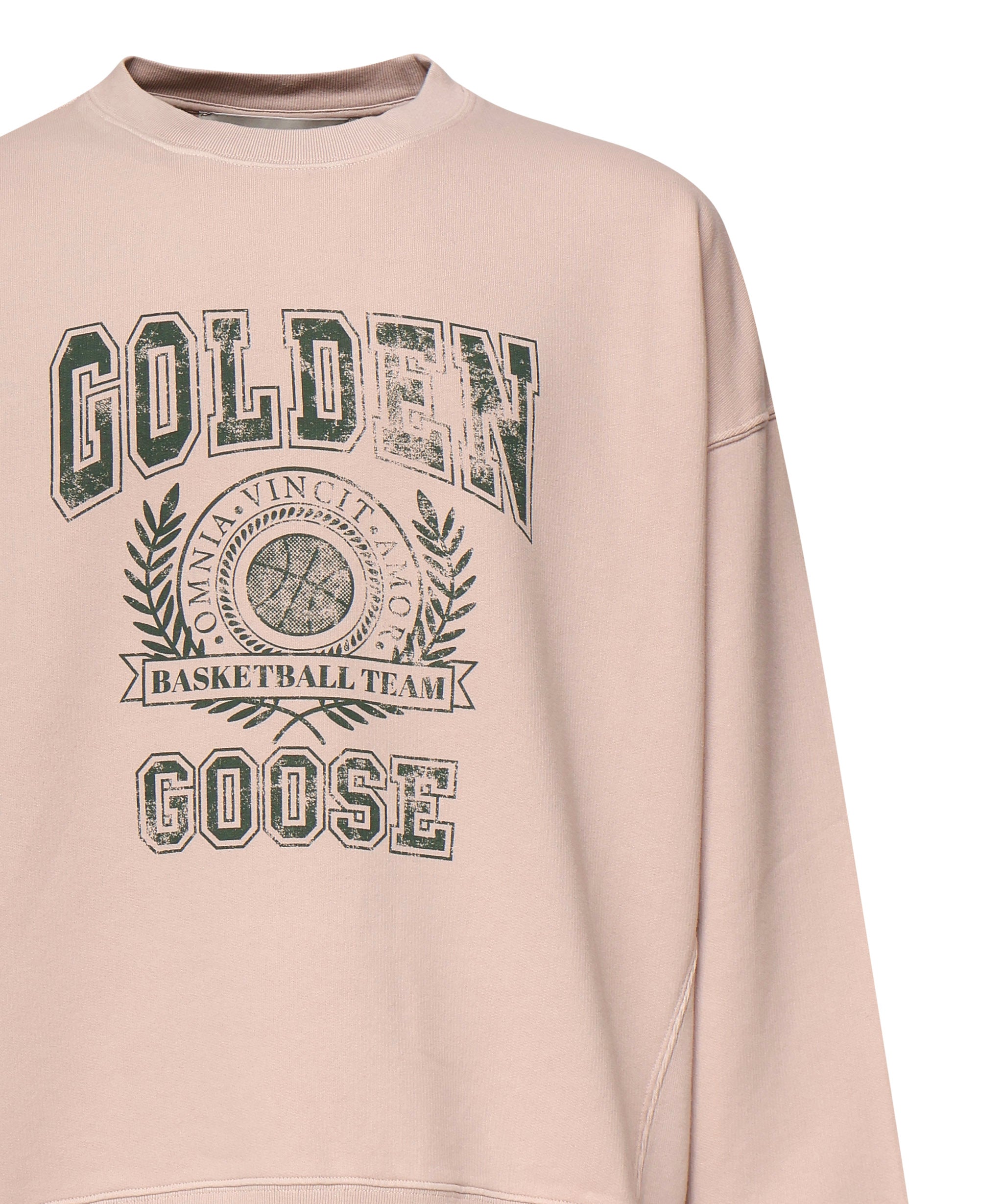 Felpa Journey con stampa GUP02175 P00186425758 GOLDEN GOOSE 
