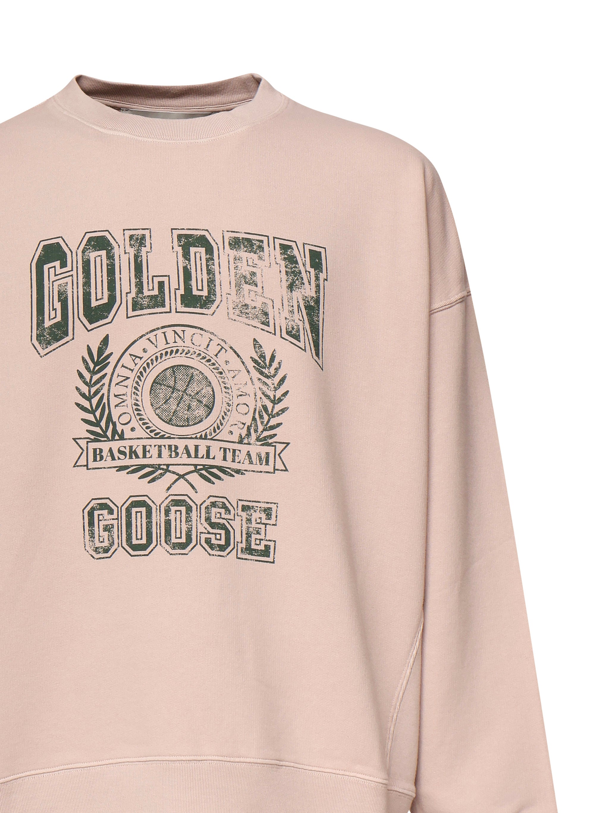 Felpa Journey con stampa GUP02175 P00186425758 GOLDEN GOOSE 