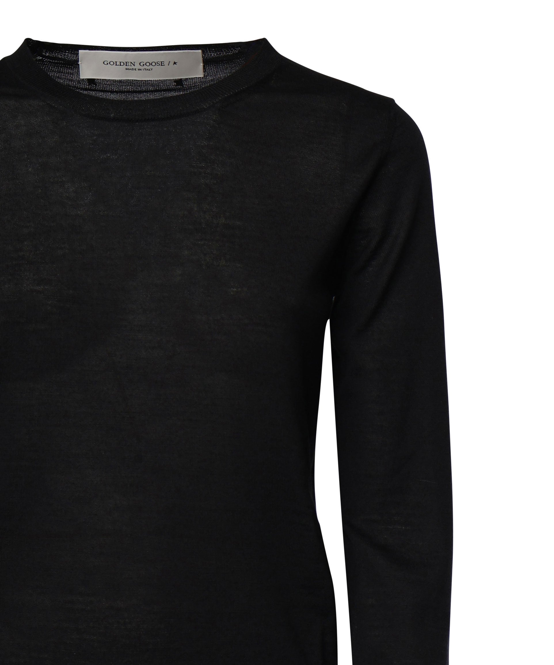 Maglione con effetto vissuto GWP00952 P00066590100 GOLDEN GOOSE 