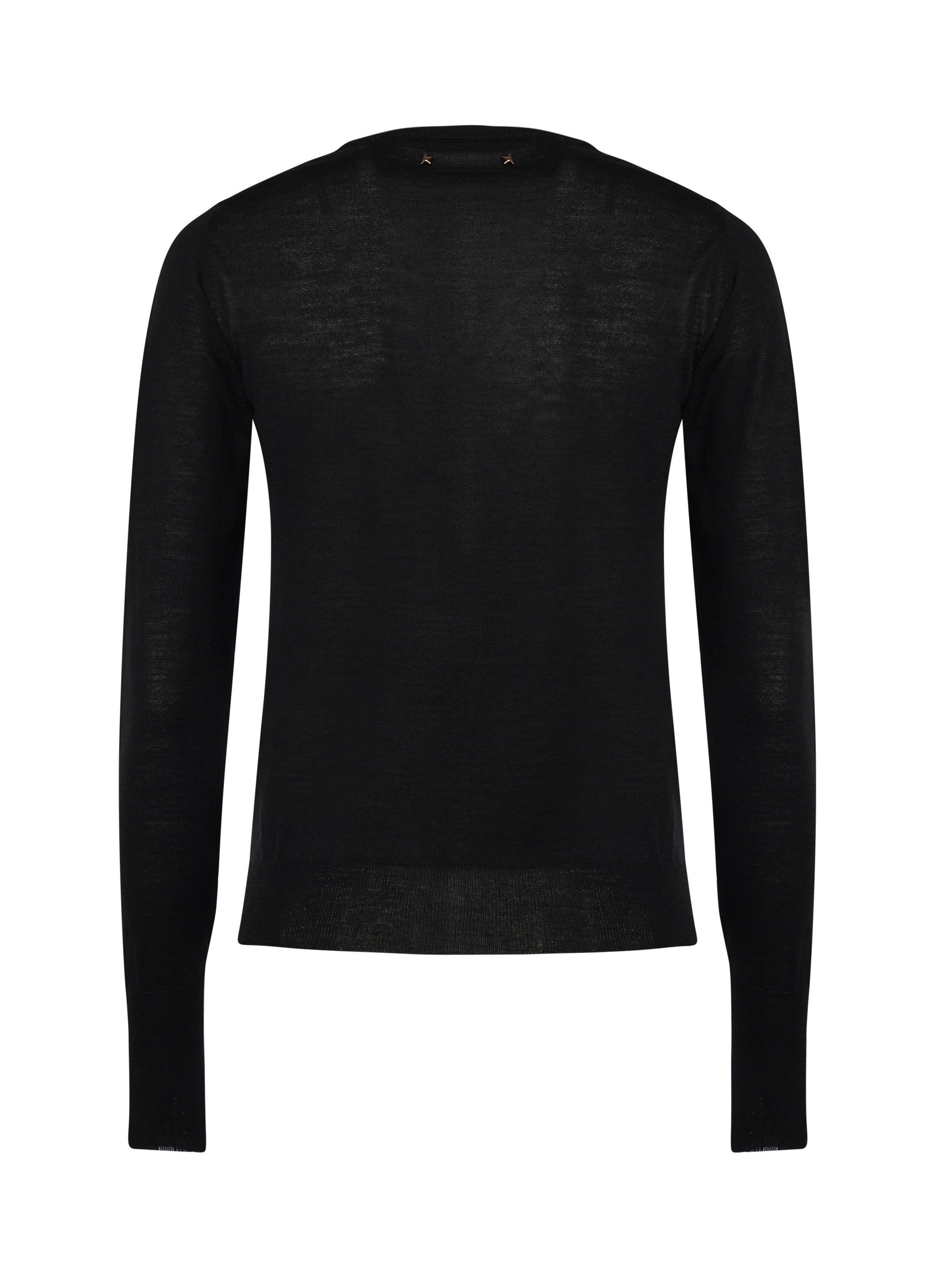 Maglione con effetto vissuto GWP00952 P00066590100 GOLDEN GOOSE 
