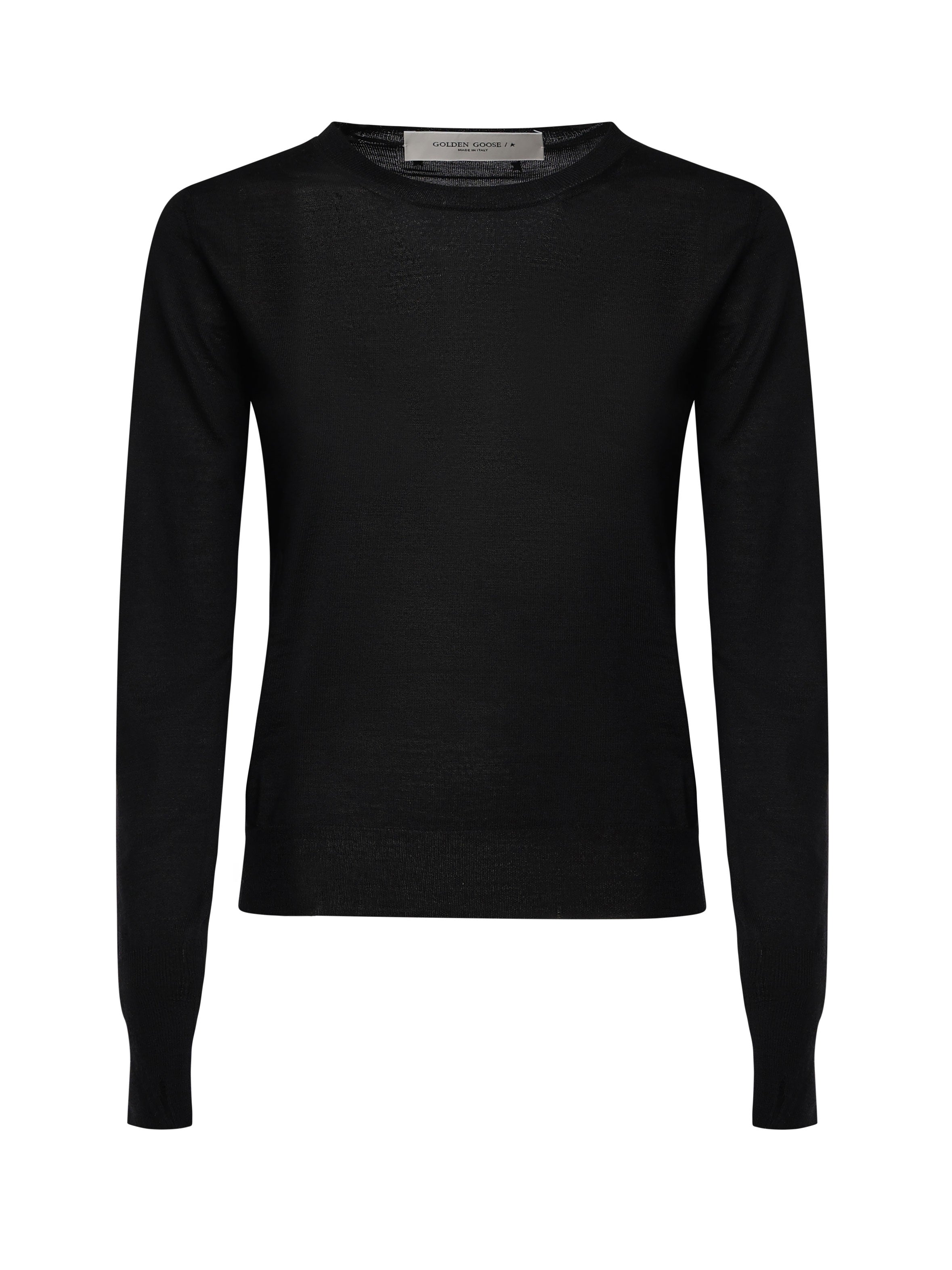 Maglione con effetto vissuto GWP00952 P00066590100 GOLDEN GOOSE 