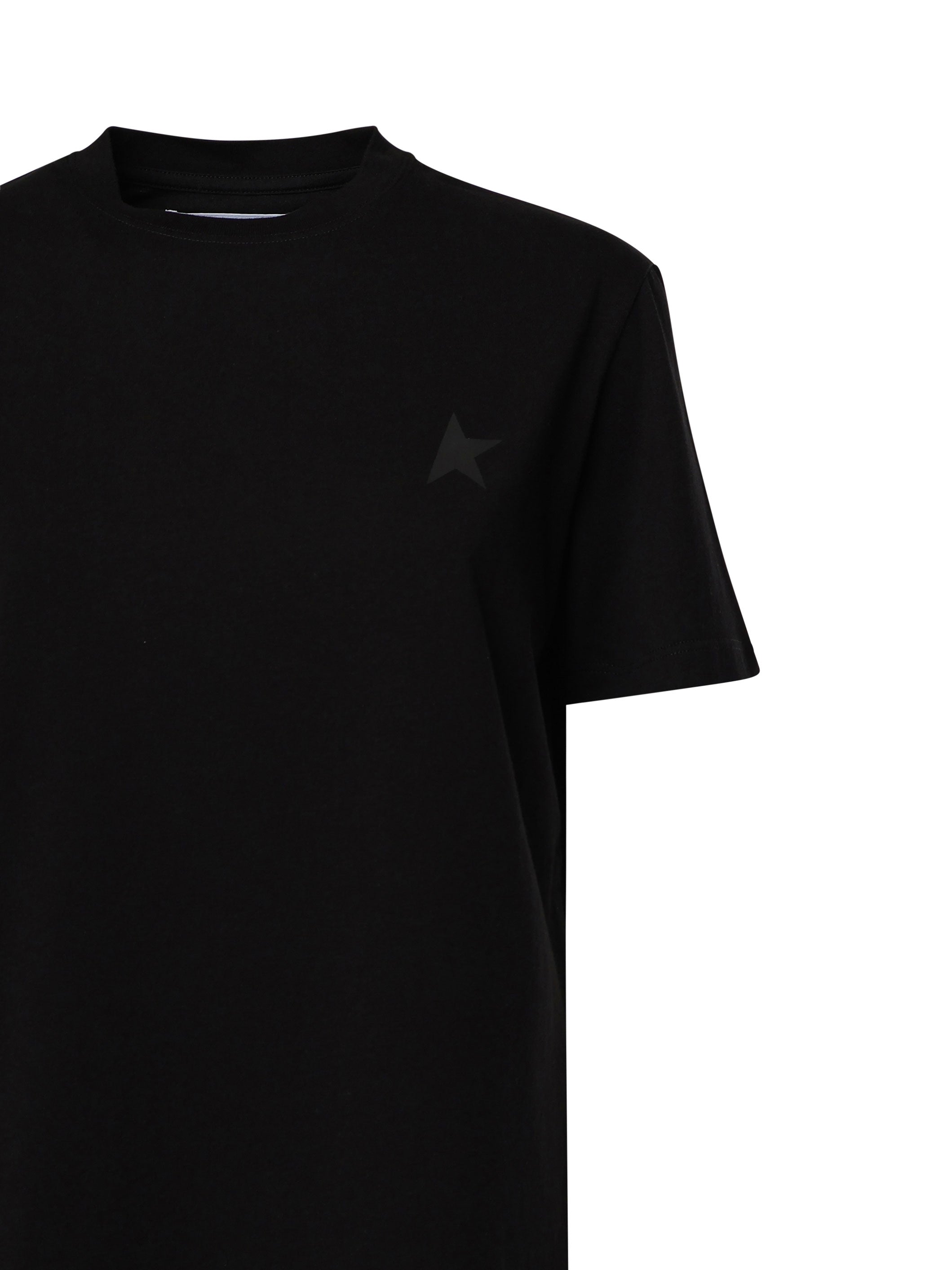 T-shirt con stampa GWP01220 P00059390100 GOLDEN GOOSE 