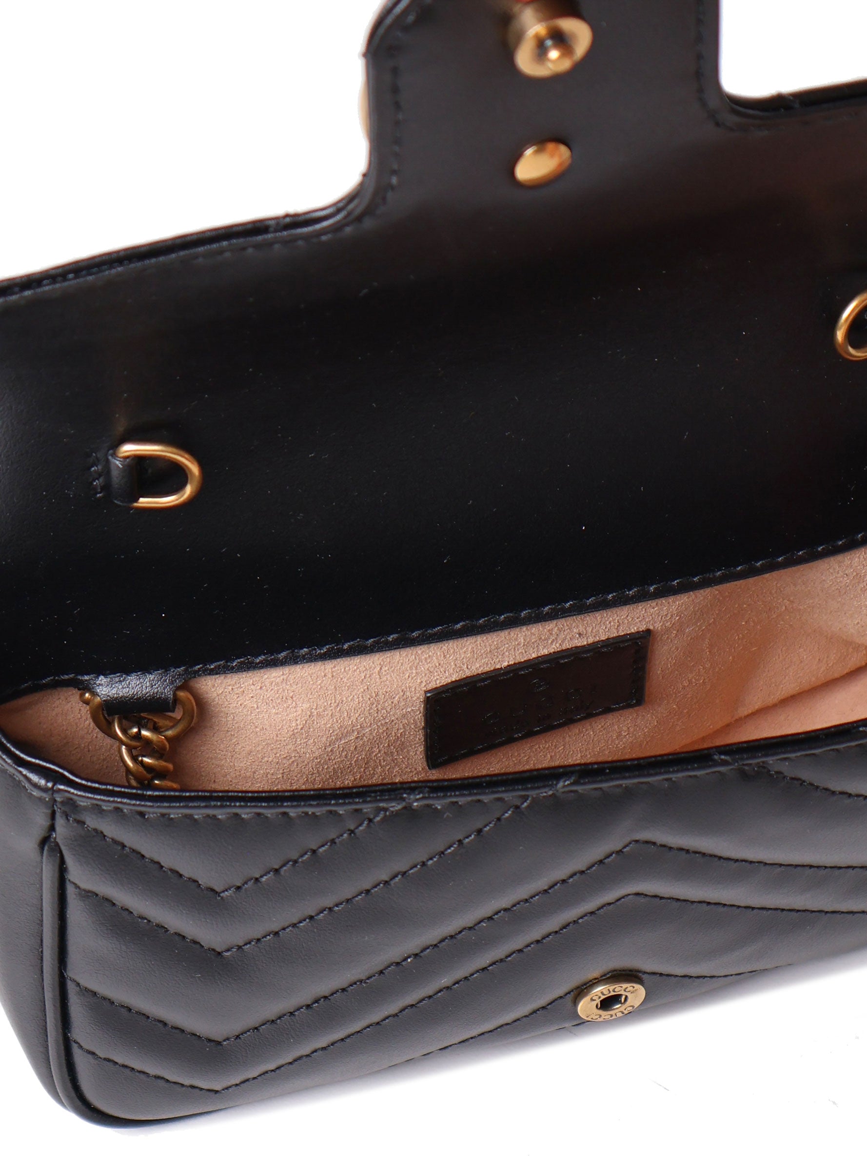Super mini borsa GG Marmont 476433 DTDCT1000 GUCCI 