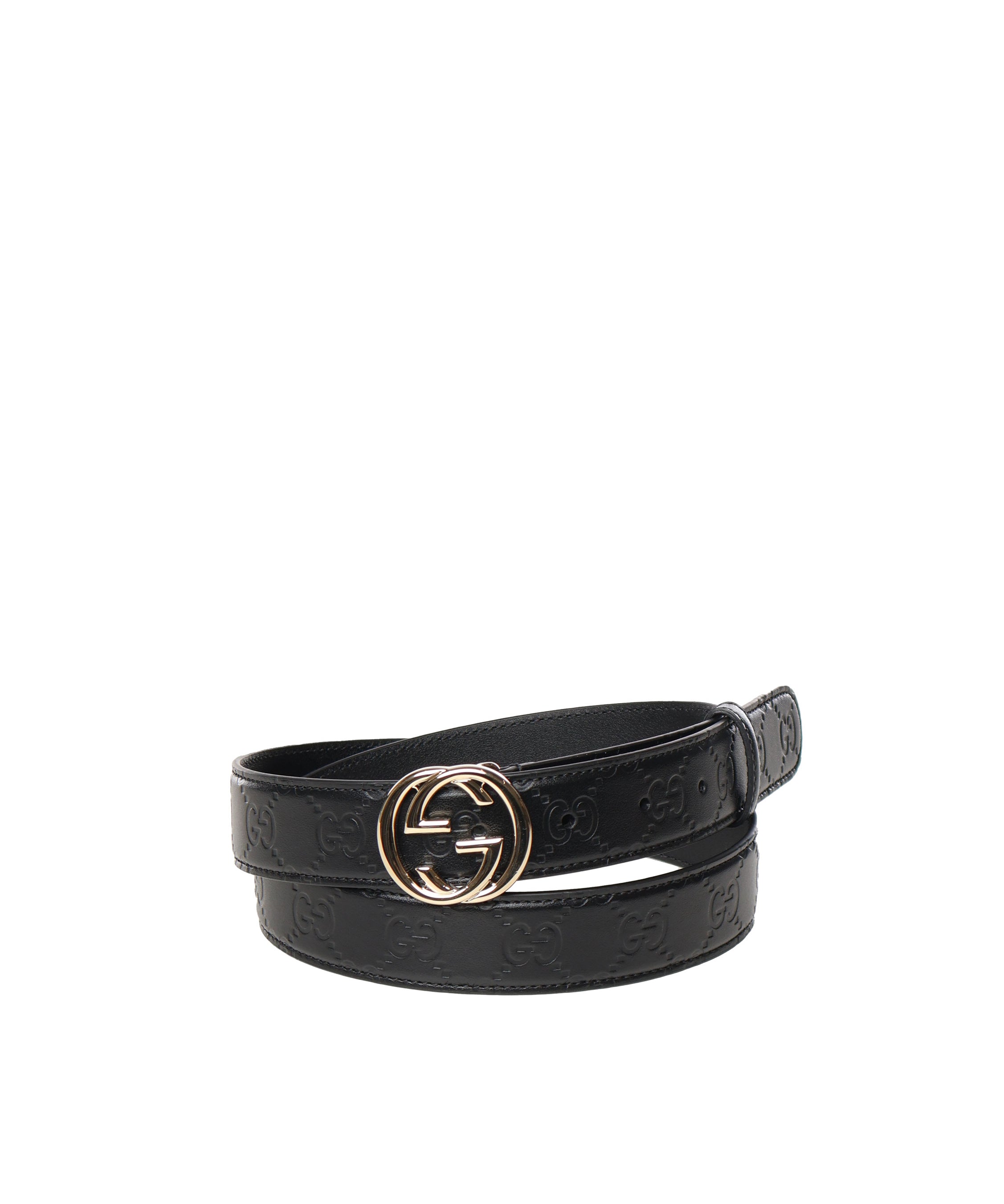Cintura con fibbia Incrocio GG 813008 AAD5L1000 GUCCI 