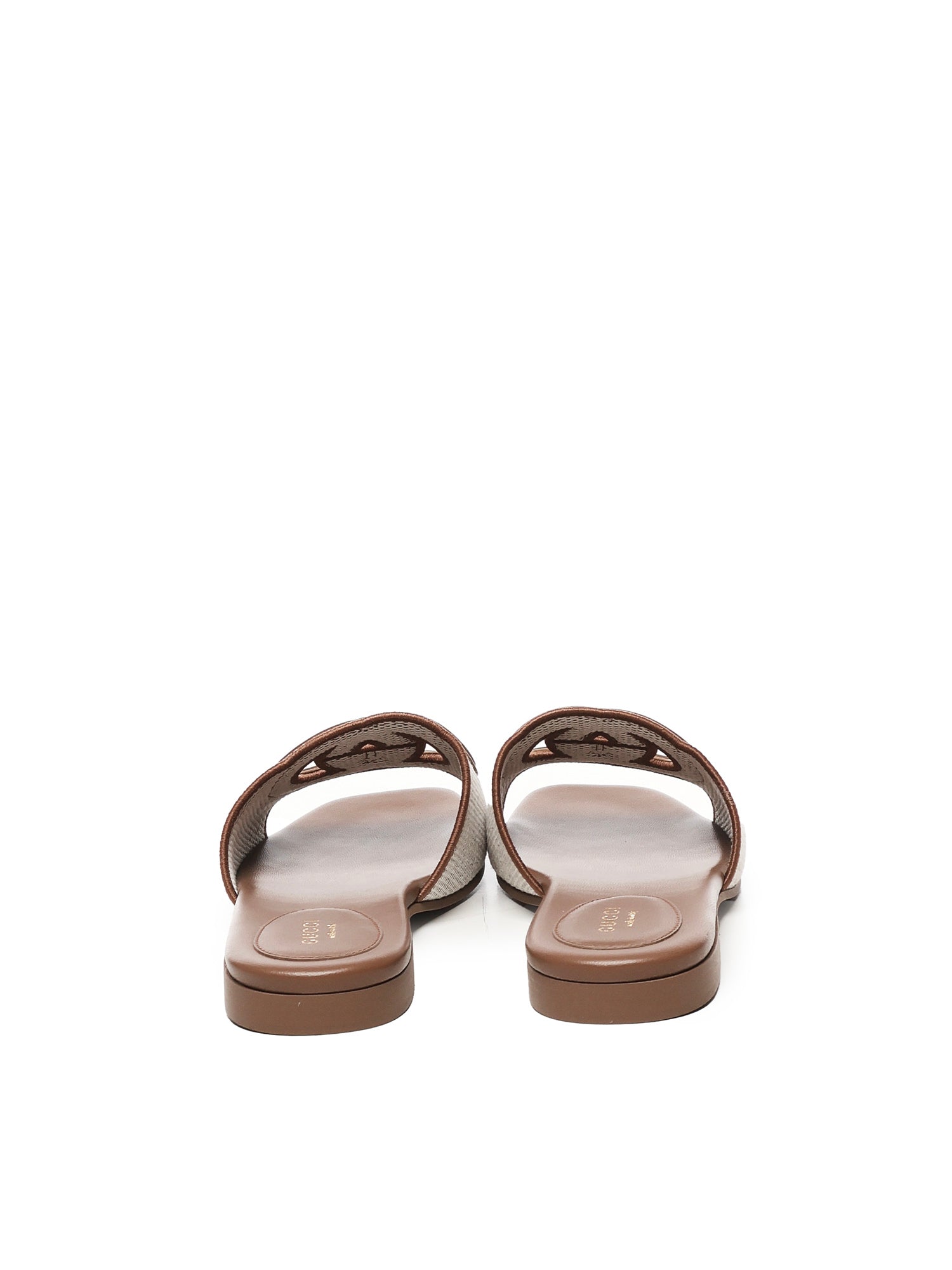 Sandalo slider con Incrocio GG 835723 FAEA09562 GUCCI 