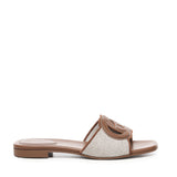 Sandalo slider con Incrocio GG 835723 FAEA09562 GUCCI 