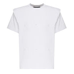 T-shirt Outline Logo PRESS25M09089 WHT02 HELIOT EMIL 
