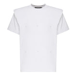 T-shirt Outline Logo PRESS25M09089 WHT02 HELIOT EMIL 