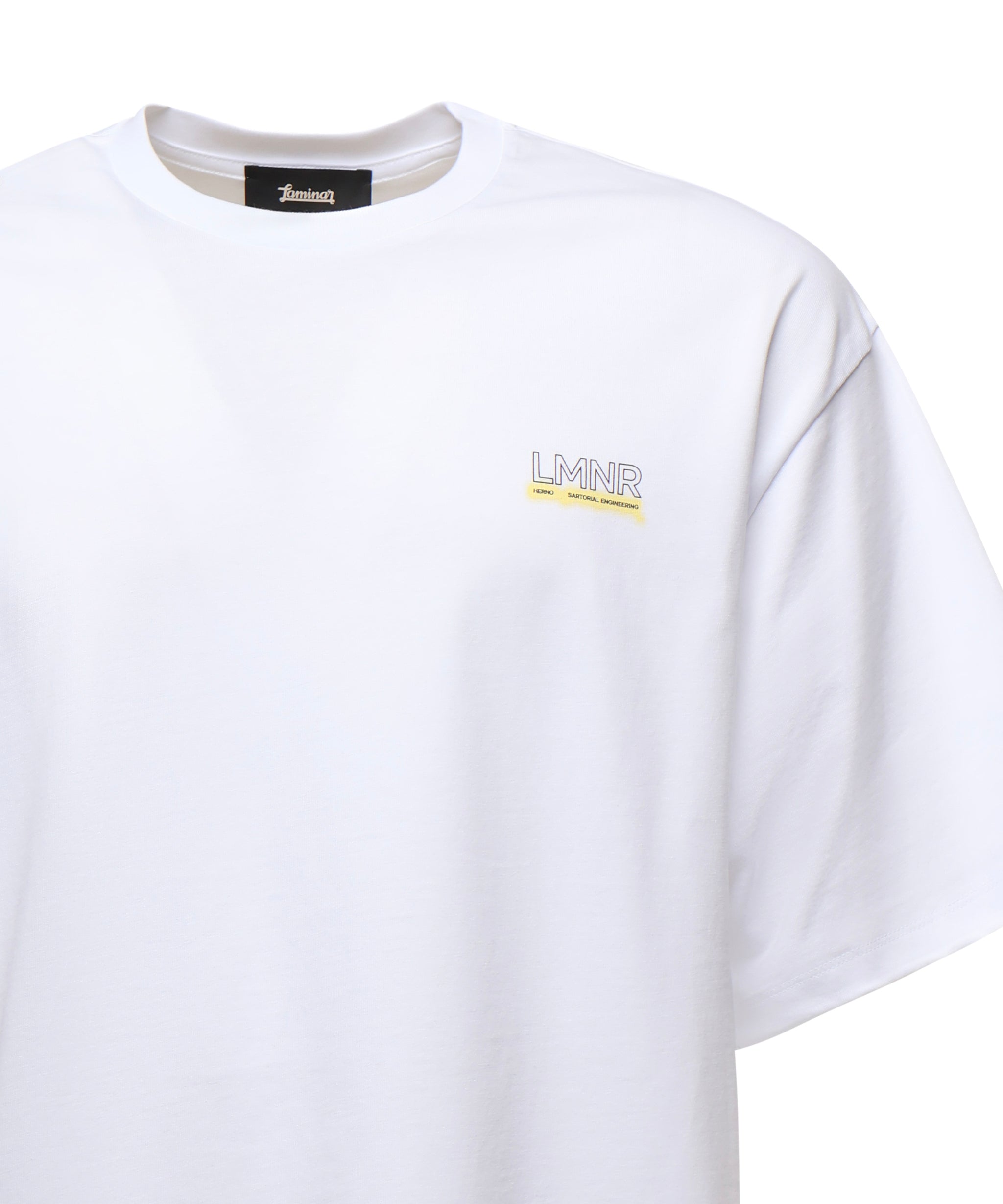 T-shirt in jersey con stampa JG00060U52000 1000 HERNO 