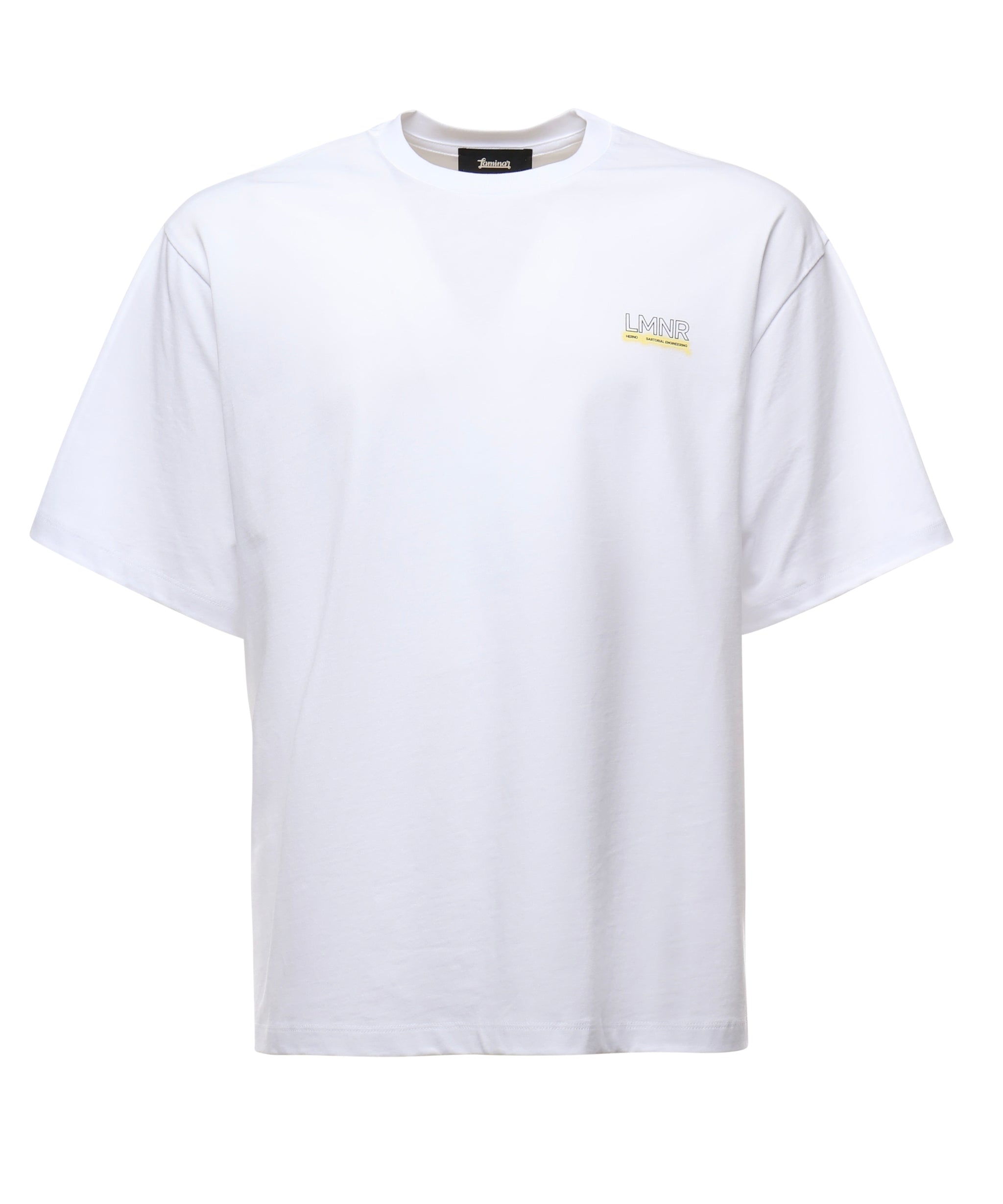 T-shirt in jersey con stampa JG00060U52000 1000 HERNO 