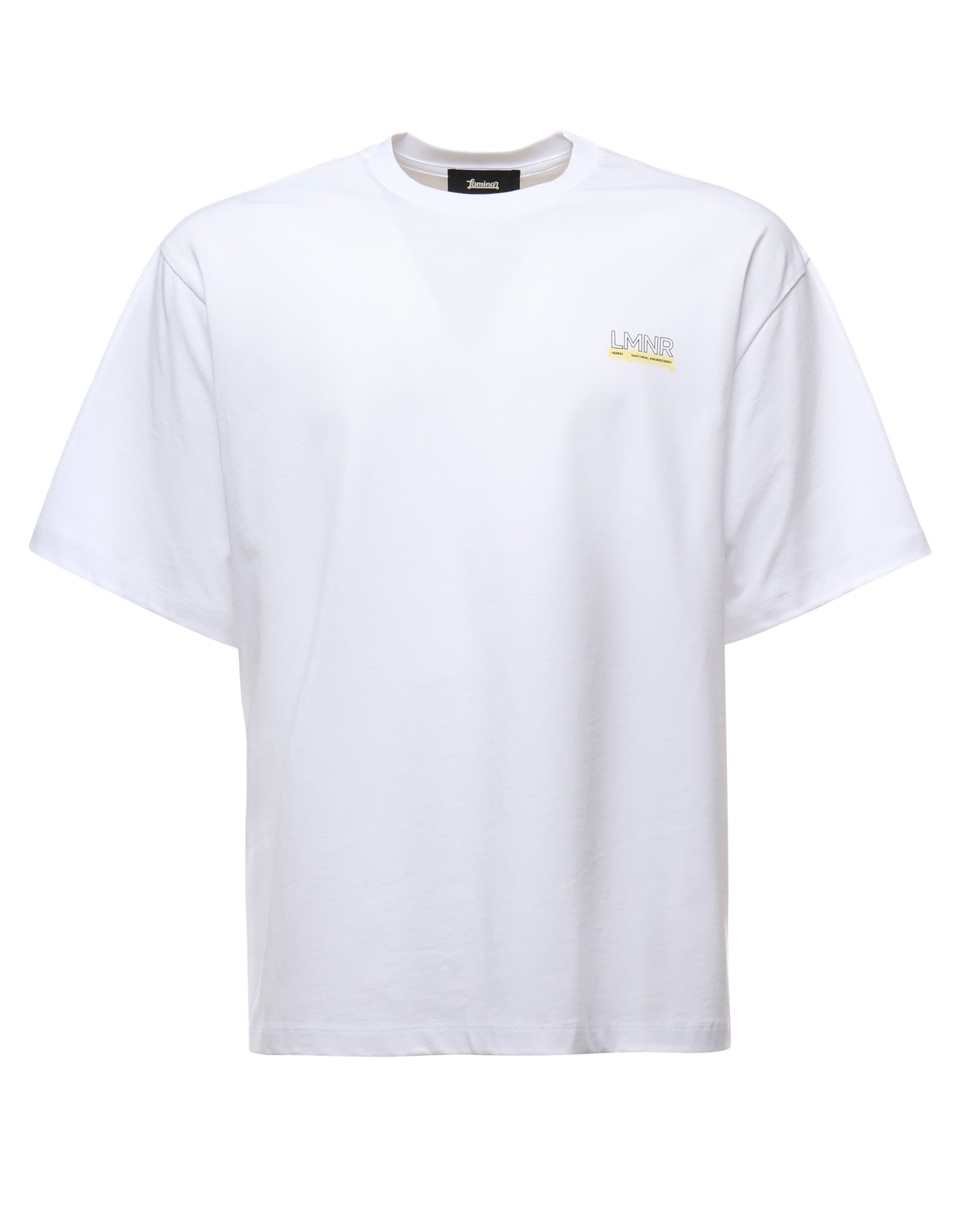 T-shirt in jersey con stampa JG00060U52000 1000 HERNO 