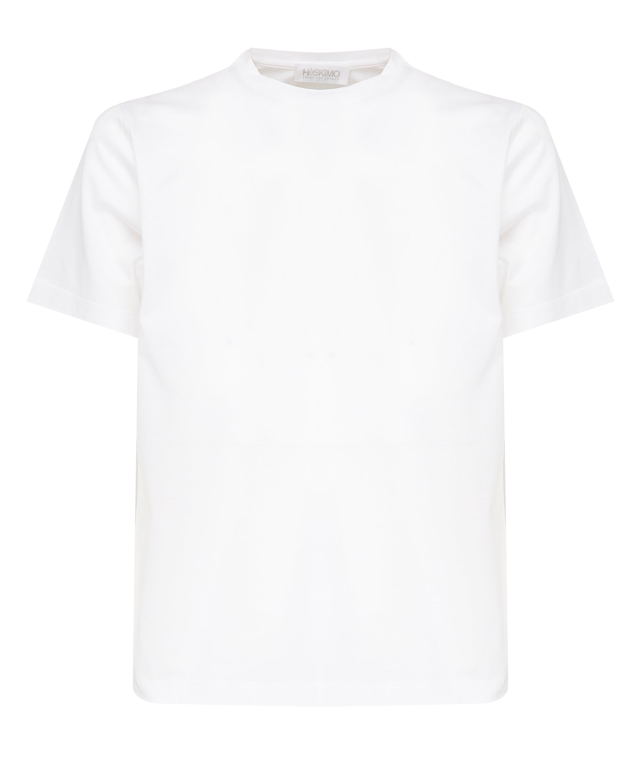 T-shirt in cotone HE841003 BIANCO HESKIMO 