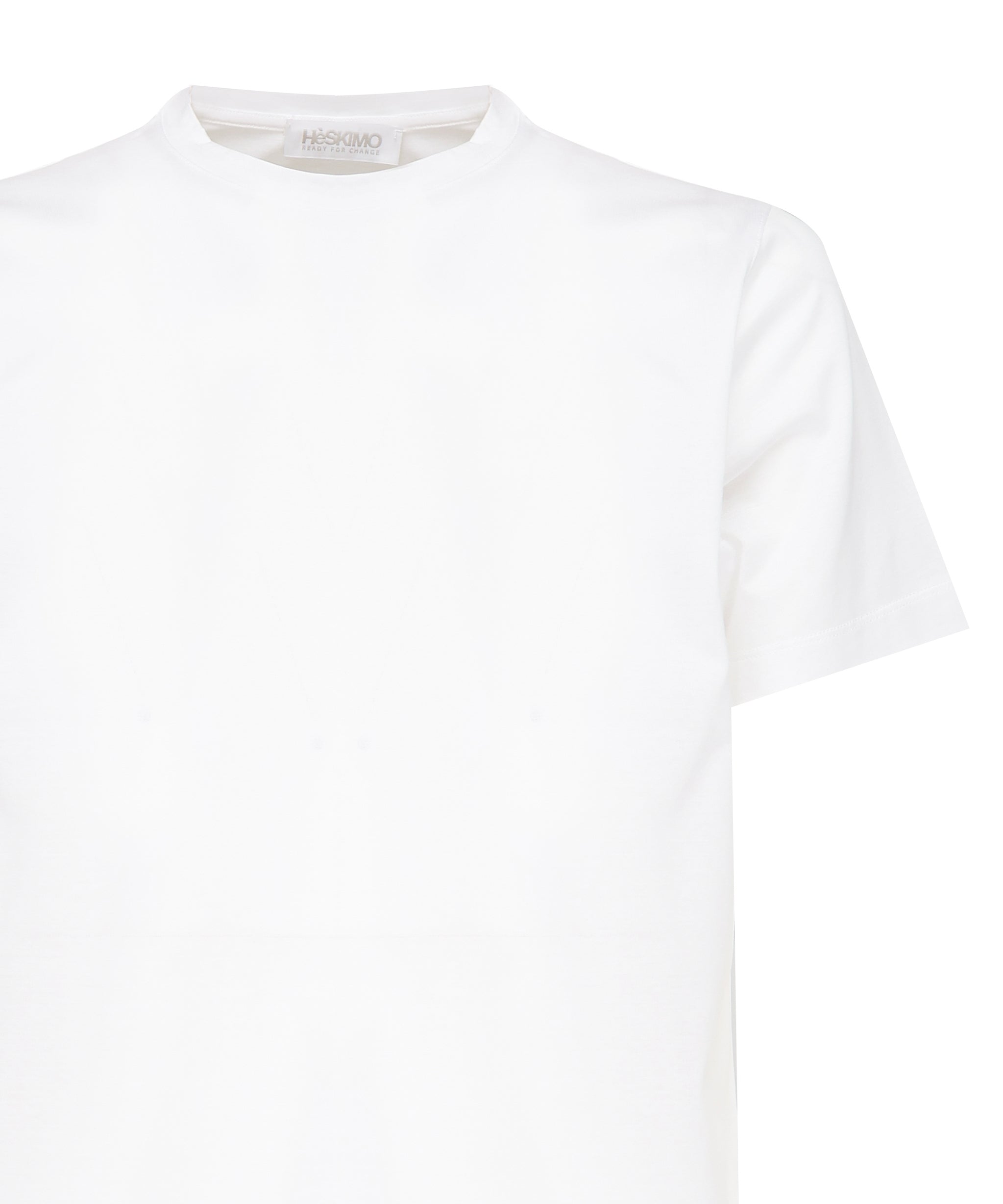 T-shirt in cotone HE841003 BIANCO HESKIMO 