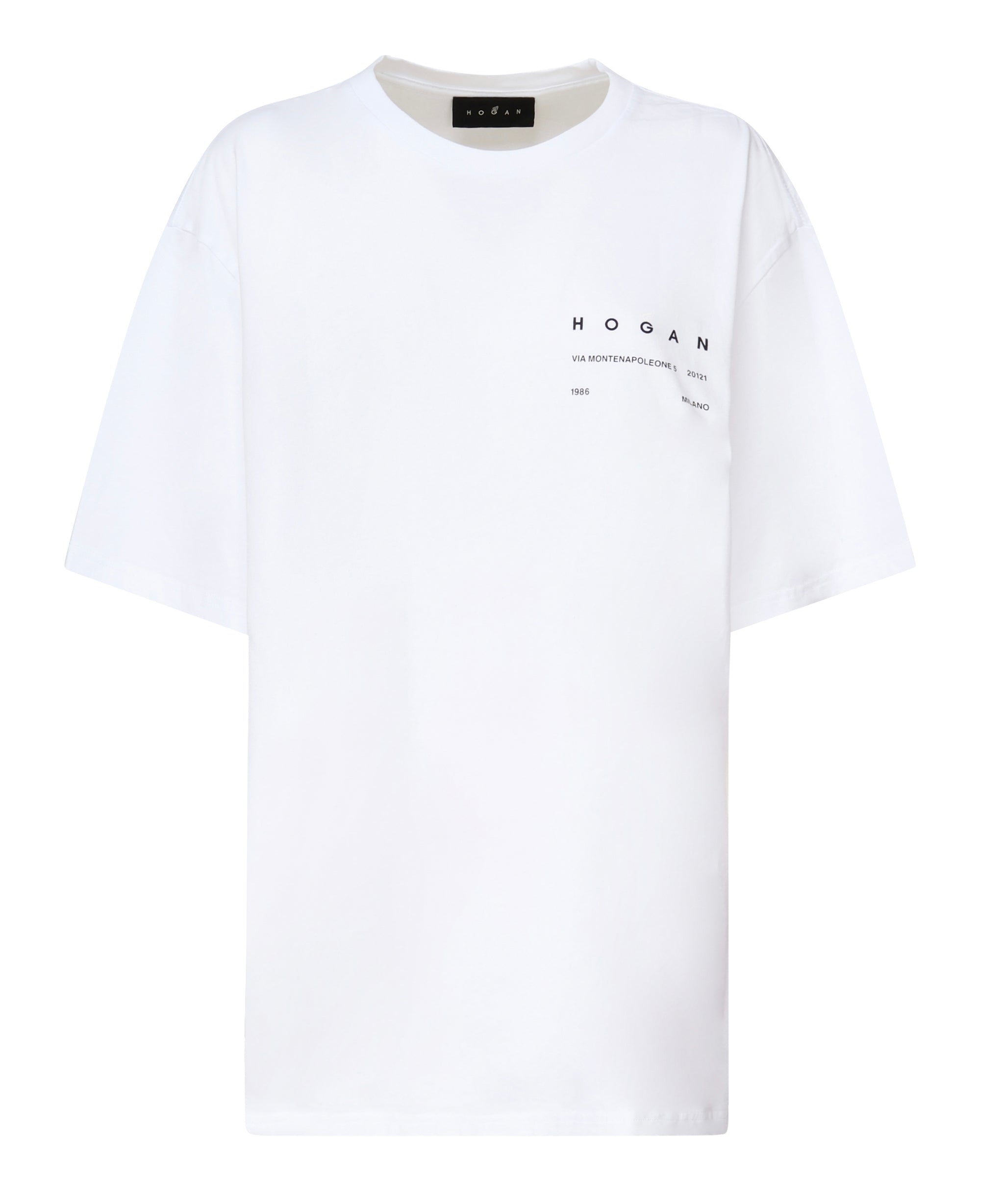 T-shirt con logo KQUB3492020WNR B001 HOGAN 
