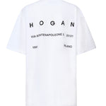 T-shirt con logo KQUB3492020WNR B001 HOGAN 