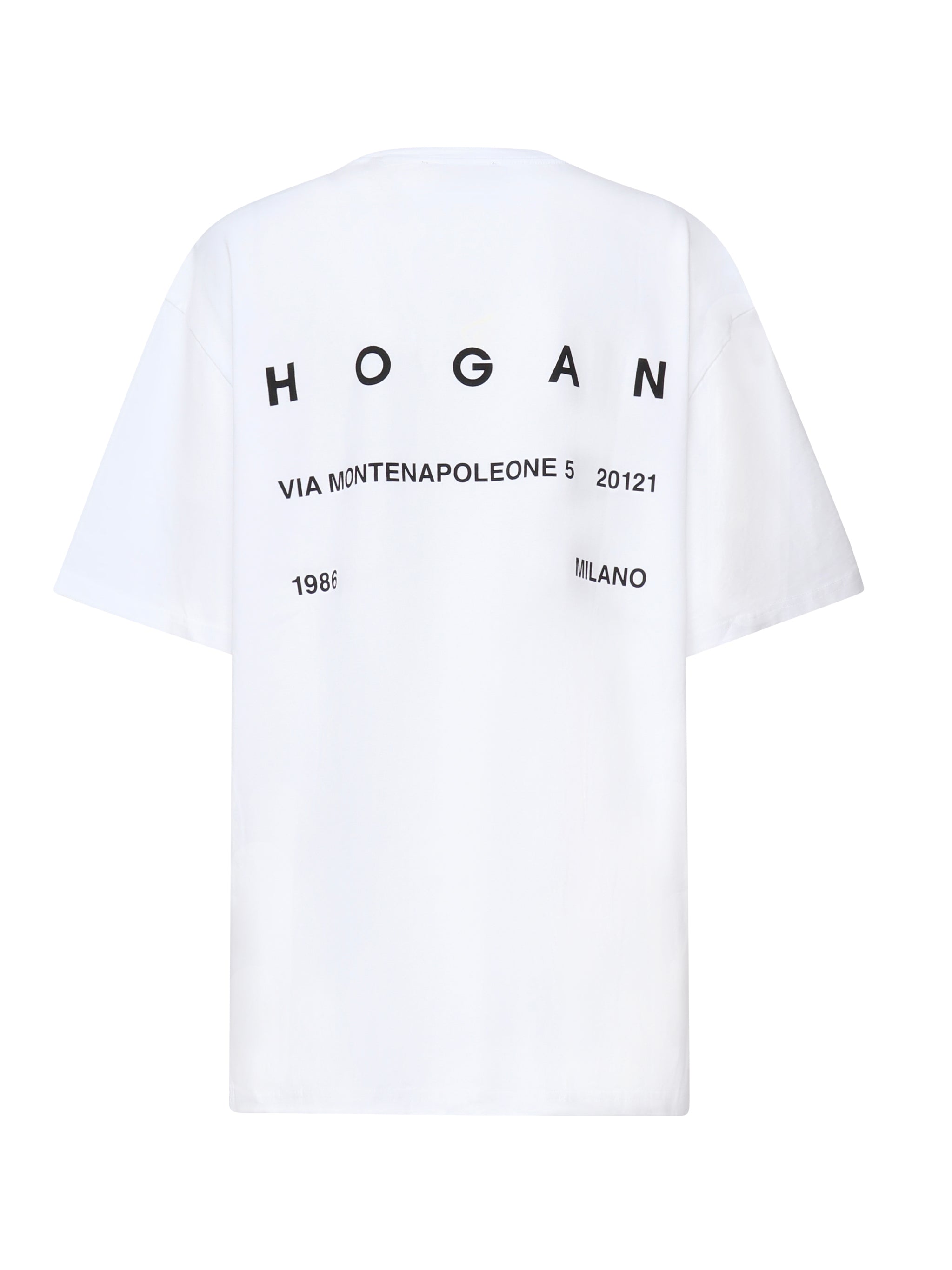 T-shirt con logo KQUB3492020WNR B001 HOGAN 