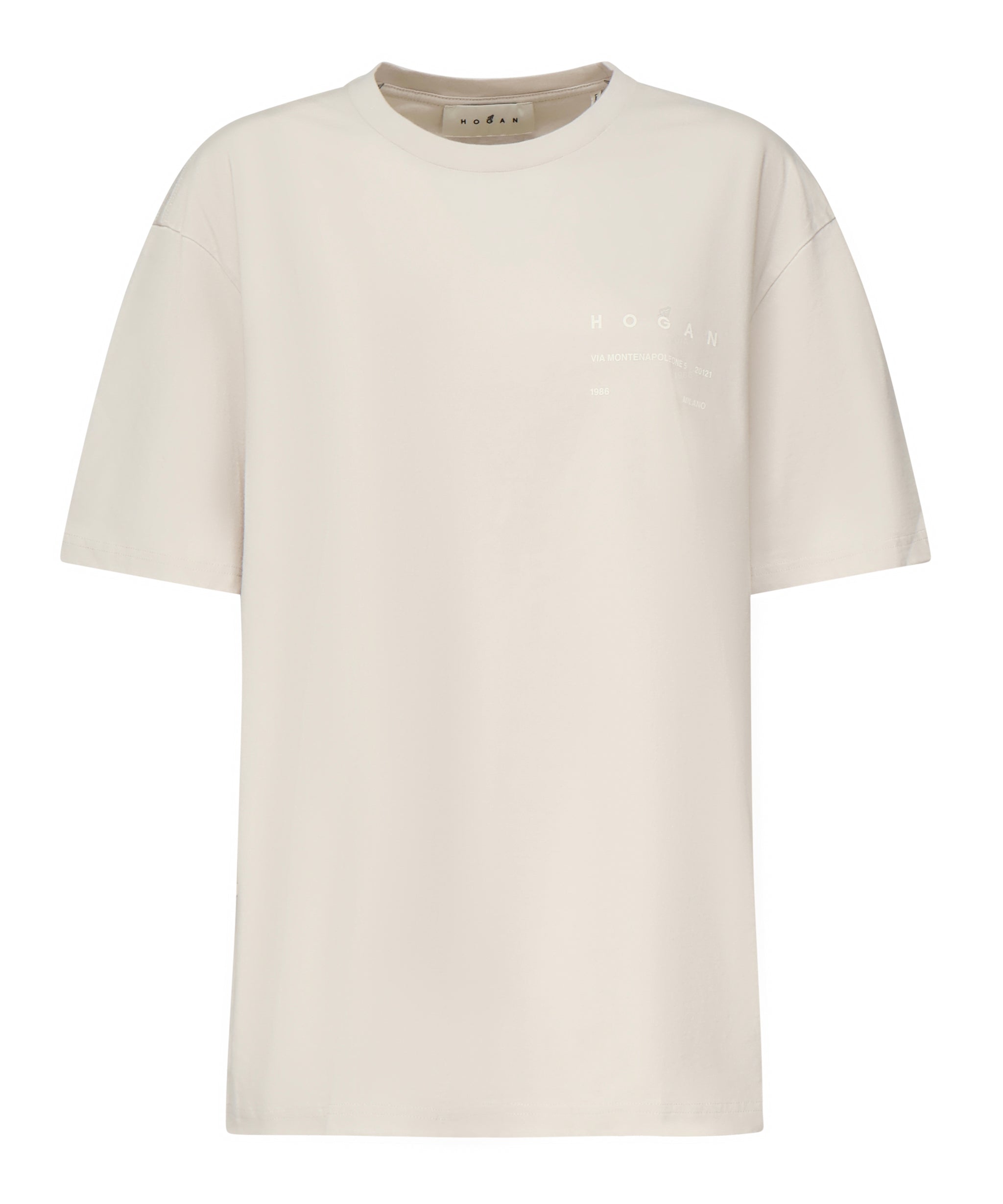 T-shirt con logo KQUB3492020WNR B204 HOGAN 