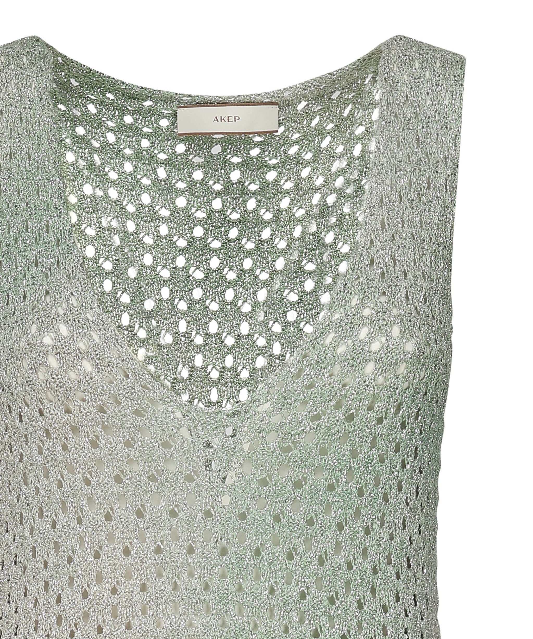 Abito lungo in lurex metallizzato VSKD09081  INSPIRED BY AKEP 