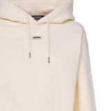 La felpa con cappuccio Gros Grain 241JS162 2341130 JACQUEMUS 