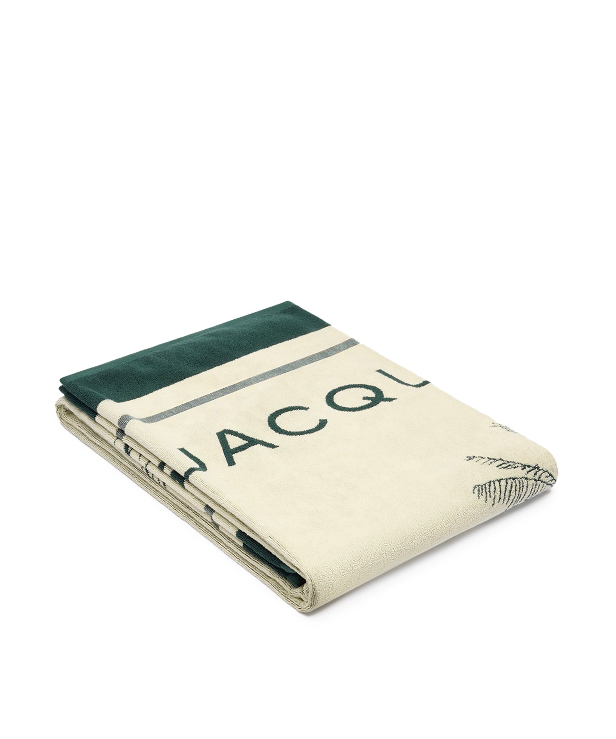 Telo da mare con logo jacquard 255AC737 60085CE JACQUEMUS 