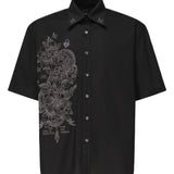 Camicia con ricamo a contrasto RMP25229CA  JOHN RICHMOND 