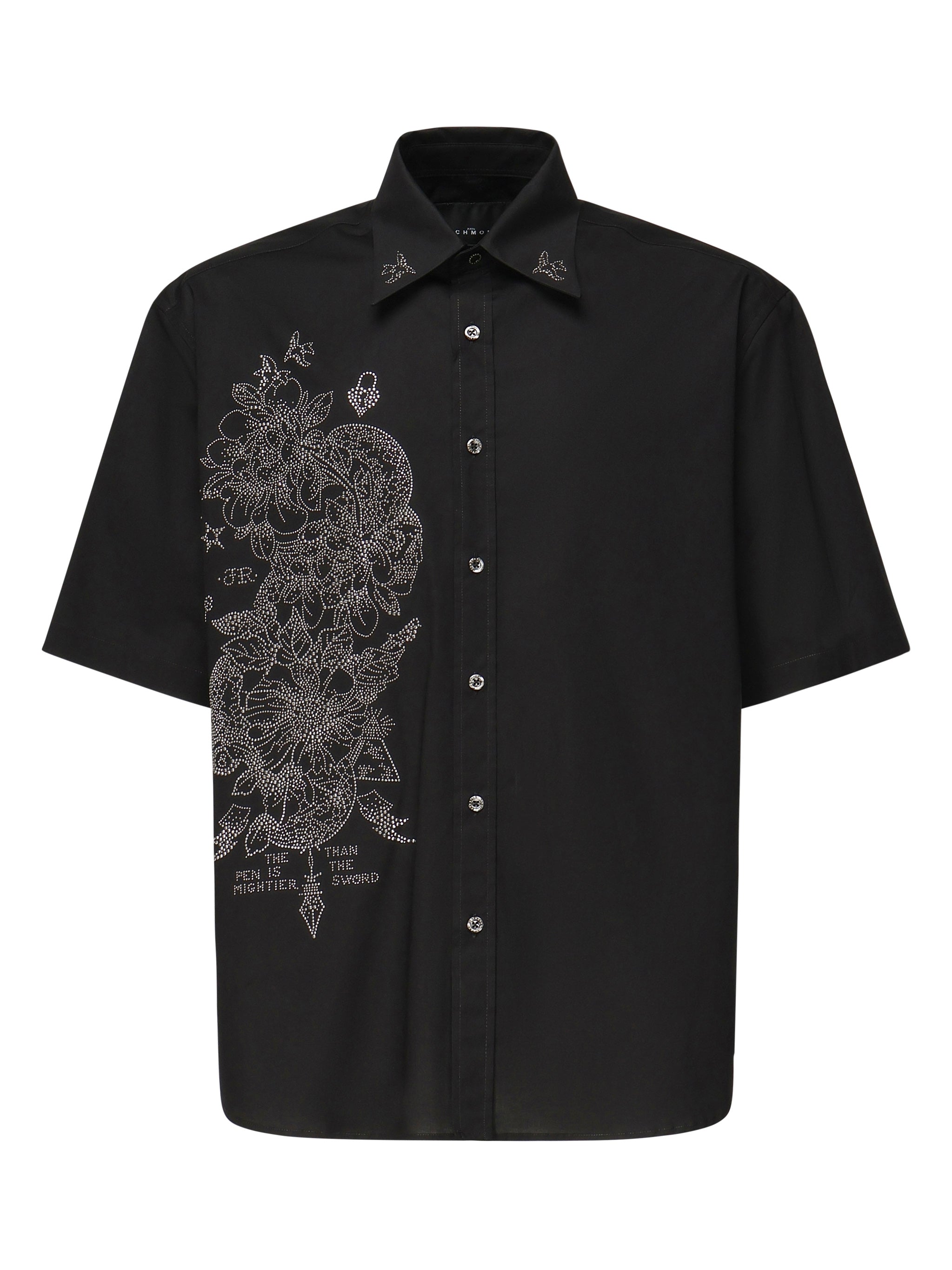Camicia con ricamo a contrasto RMP25229CA  JOHN RICHMOND 