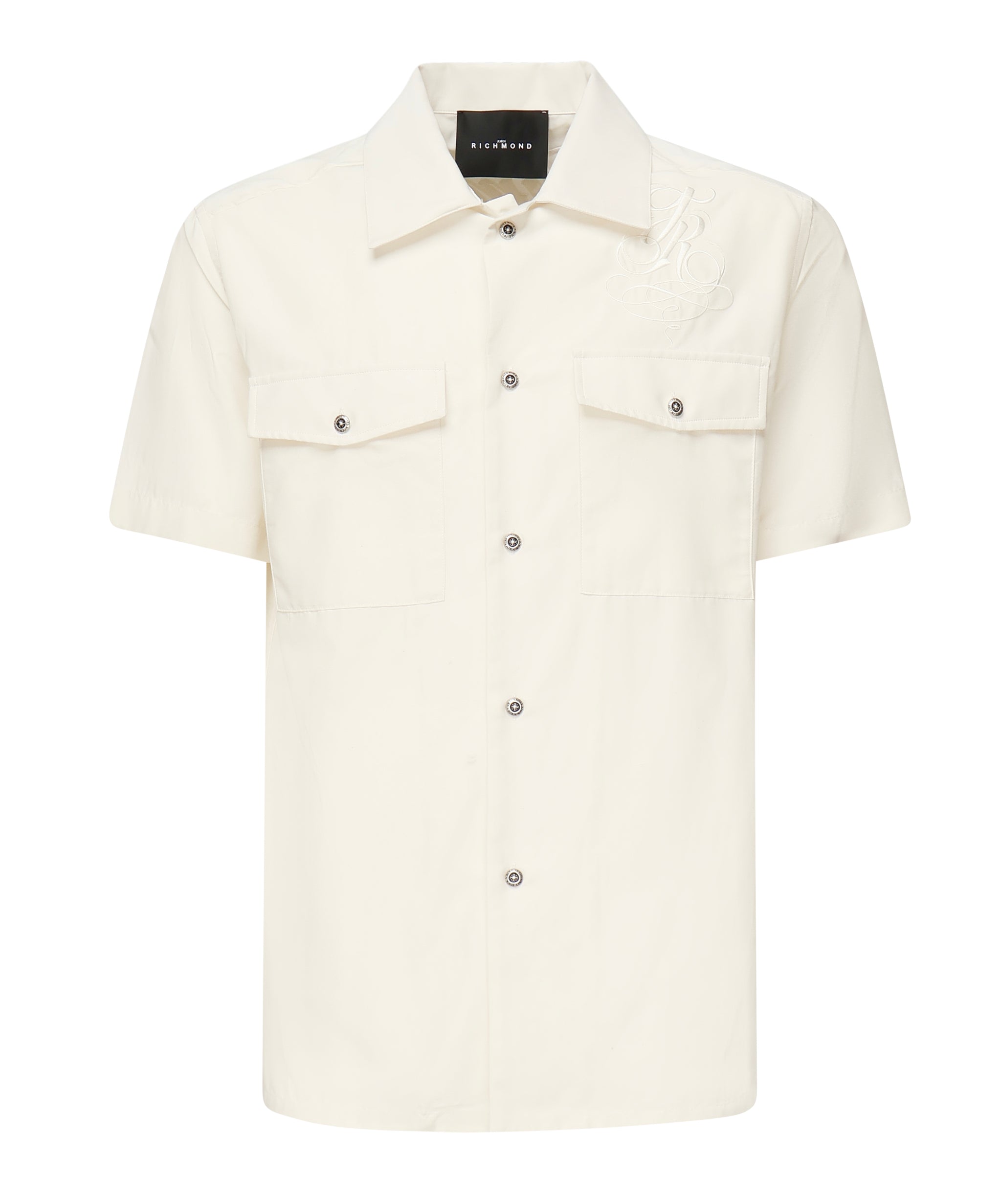 Camicia Chuy con ricamo logo RMP25231CA  JOHN RICHMOND 