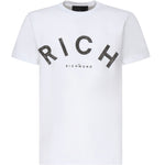 T-shirt con logo<BR/> RMP25478TS  JOHN RICHMOND 