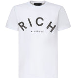 T-shirt con logo<BR/> RMP25478TS  JOHN RICHMOND 
