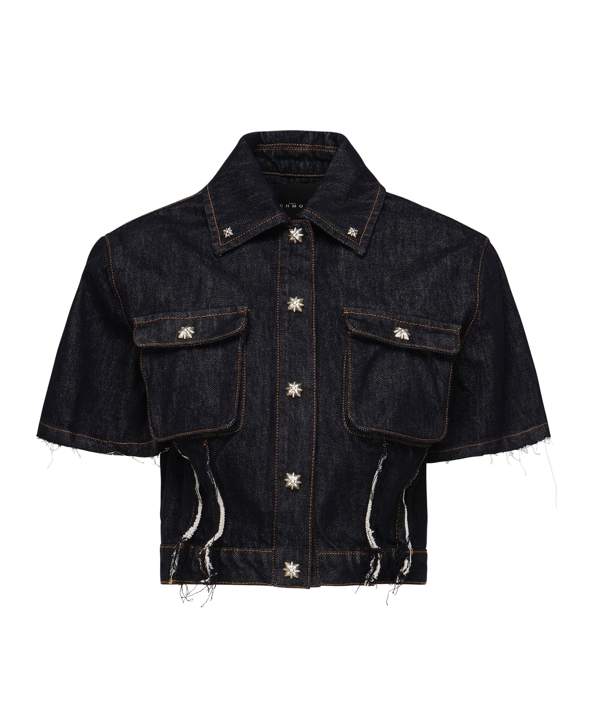 Camicia corta in denim<BR/> RWP25267CA  JOHN RICHMOND 