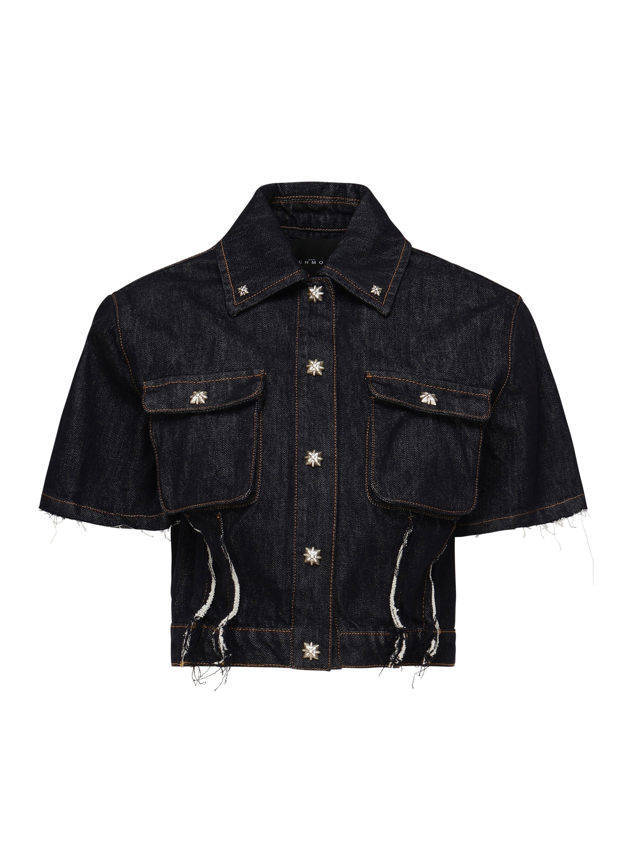 Camicia corta in denim<BR/> RWP25267CA  JOHN RICHMOND 