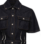 Camicia corta in denim<BR/> RWP25267CA  JOHN RICHMOND 