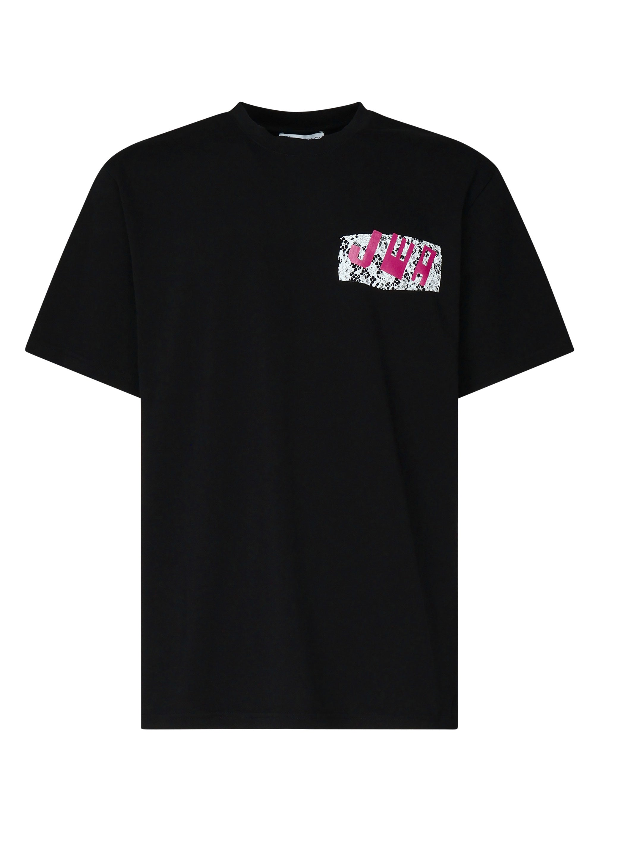 T-shirt con logo JWA effetto pizzo JT0272 PG1551999 JW ANDERSON 