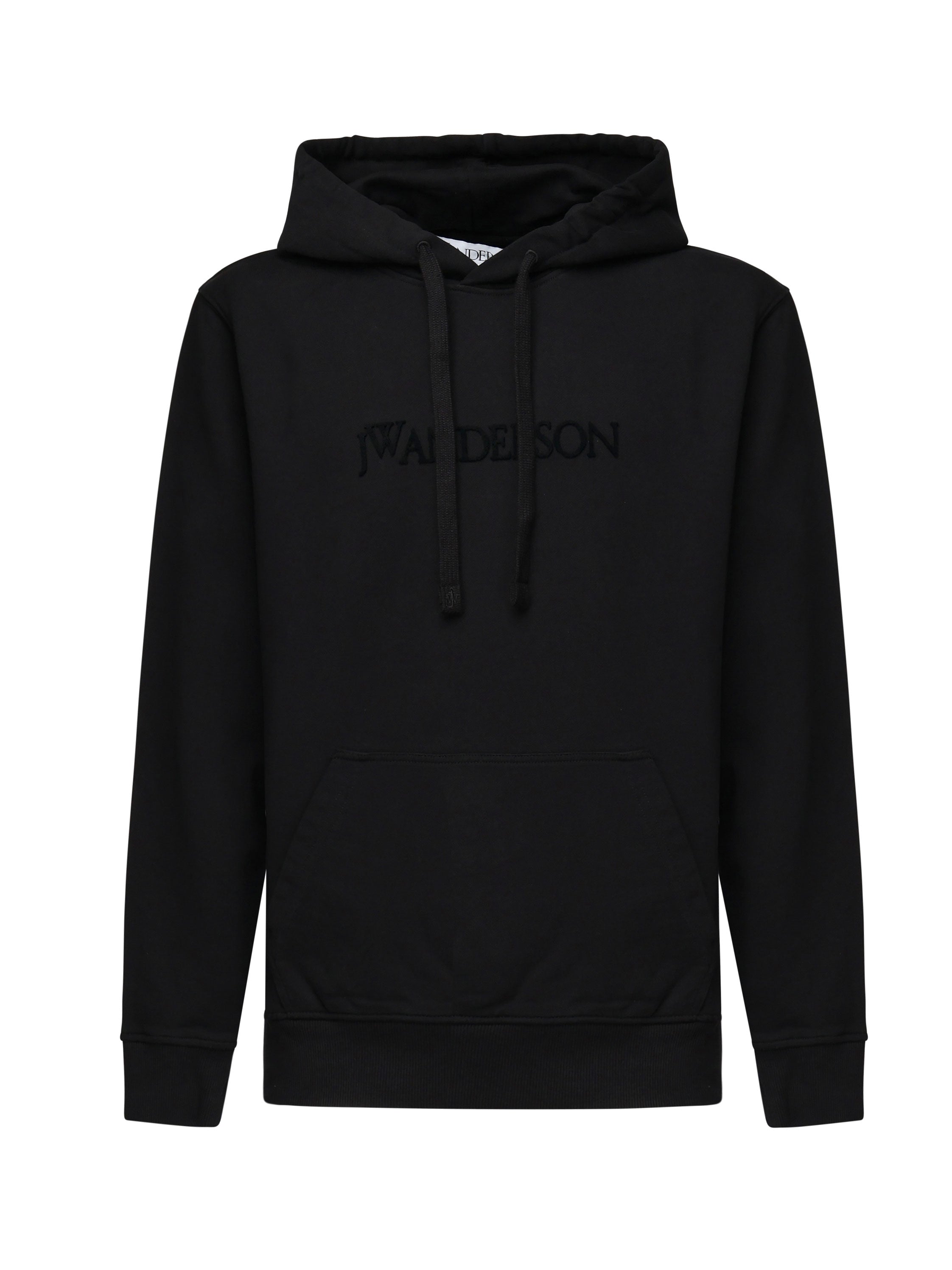 Felpa con cappuccio e logo ricamato JW0214 PG1632999 JW ANDERSON 