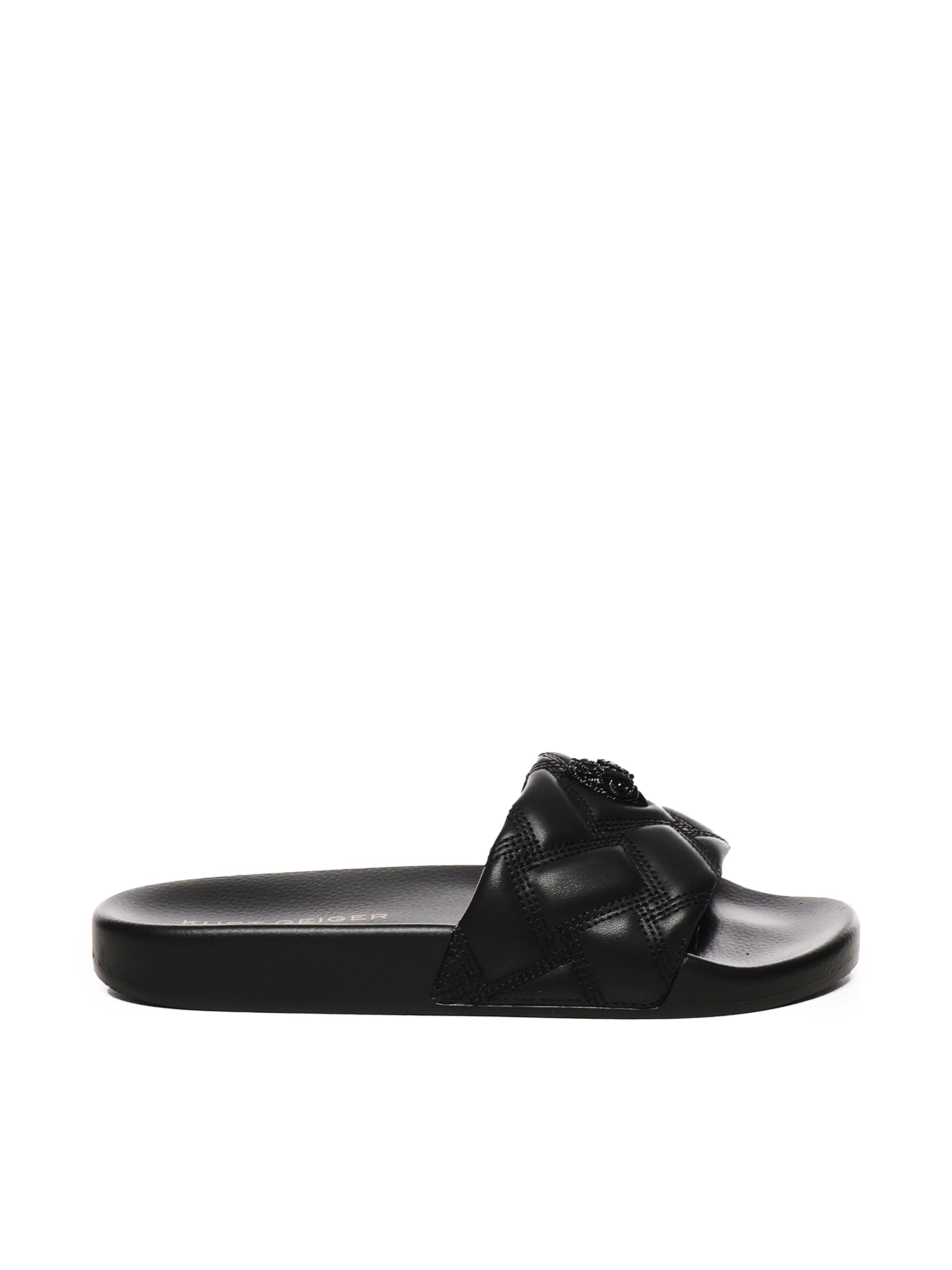 Slide Meena Eagle Drench 8650300979 BLACK KURT GEIGER 