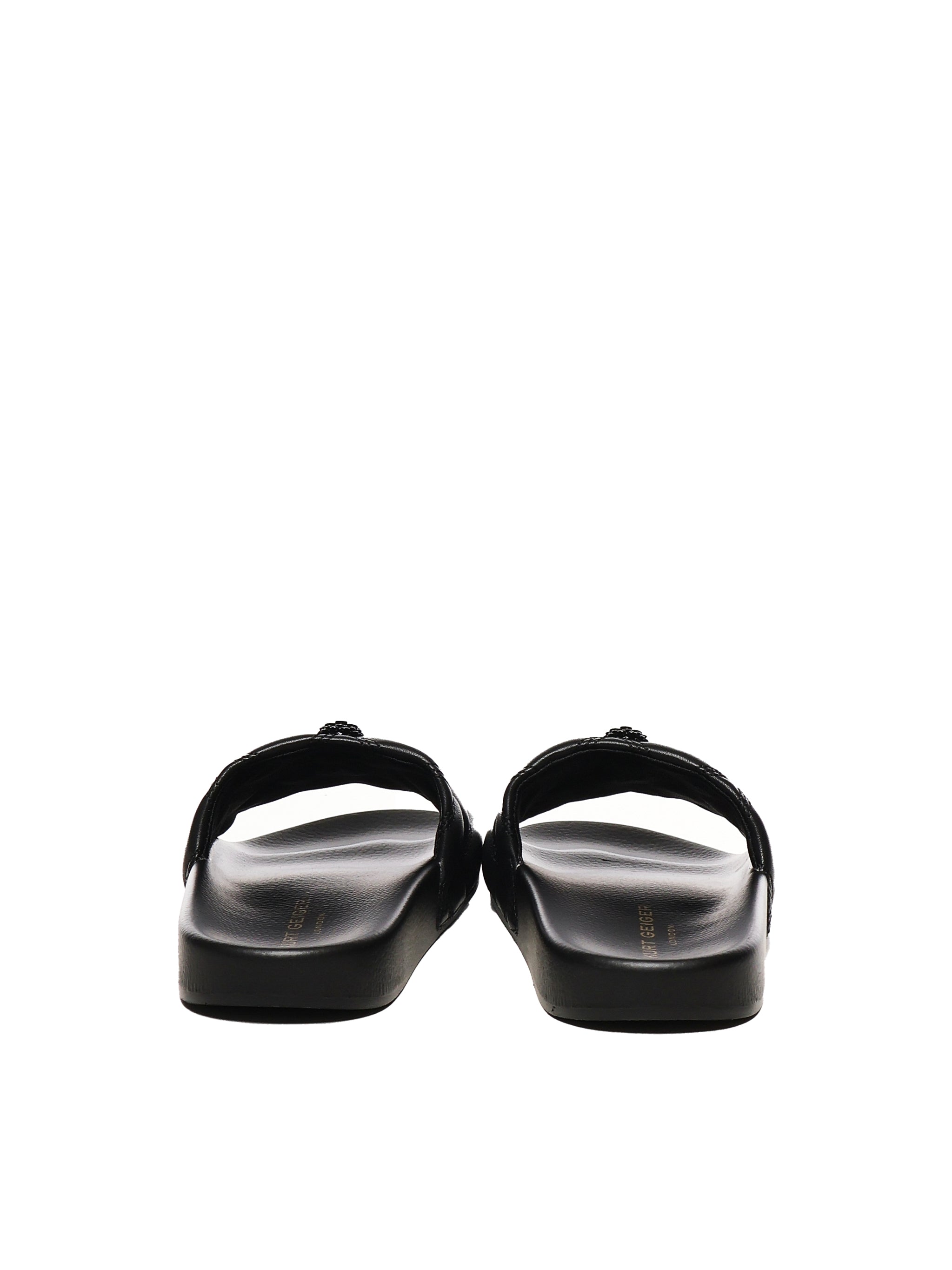 Slide Meena Eagle Drench 8650300979 BLACK KURT GEIGER 