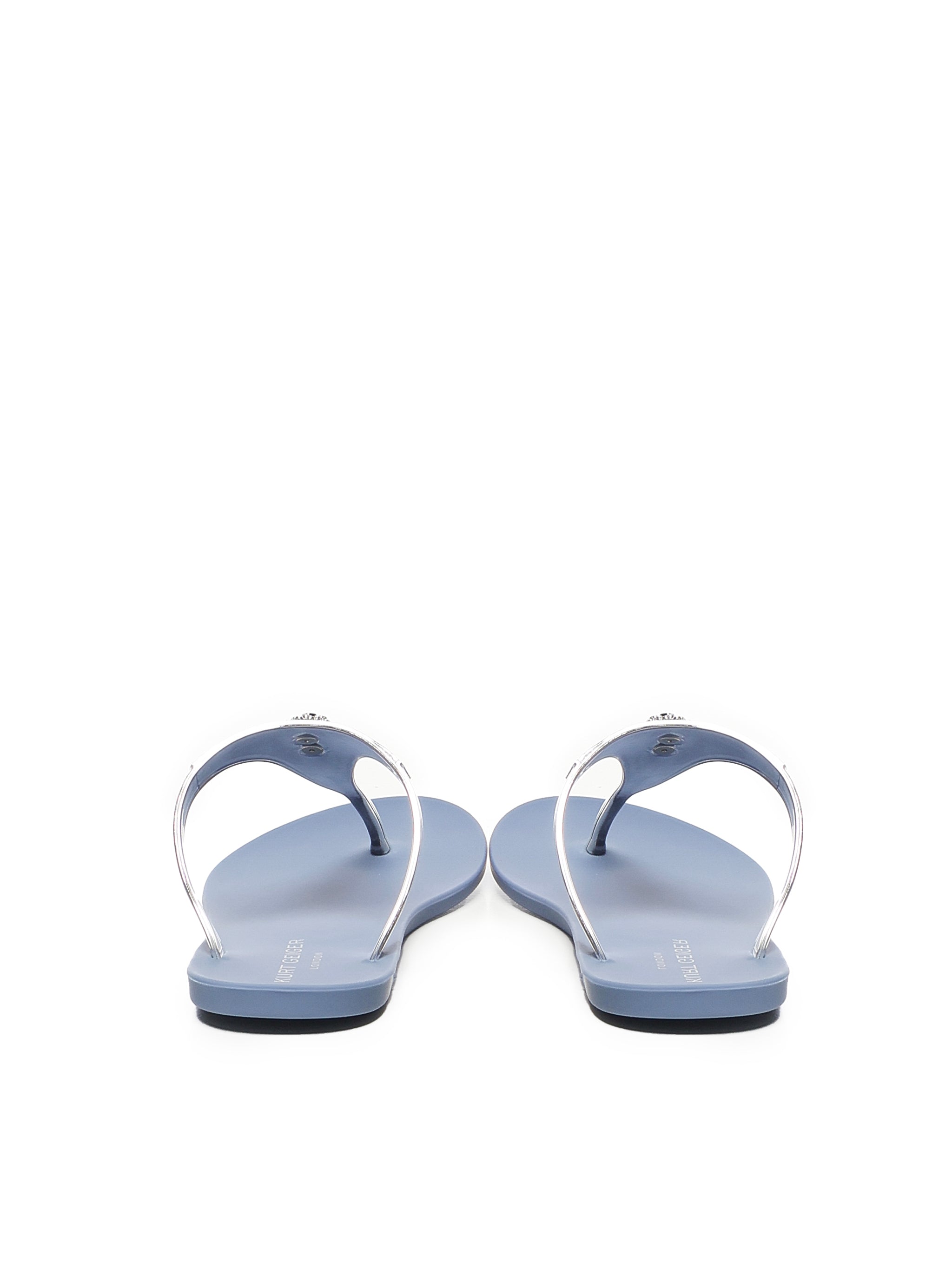 Sandali infradito Maddison t-bar 9796367979 SILVER KURT GEIGER 