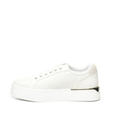 Sneakers in pelle con logo traforato BA5023P010201065  LIU JO 
